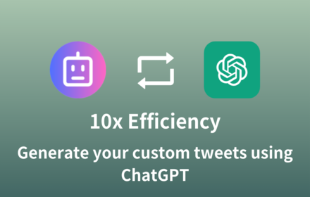 AI Tweet Generator - ChatGPT-4 small promo image