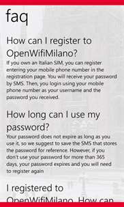 Open Wifi Milano screenshot 5