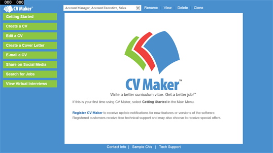 CV Maker screenshot 1