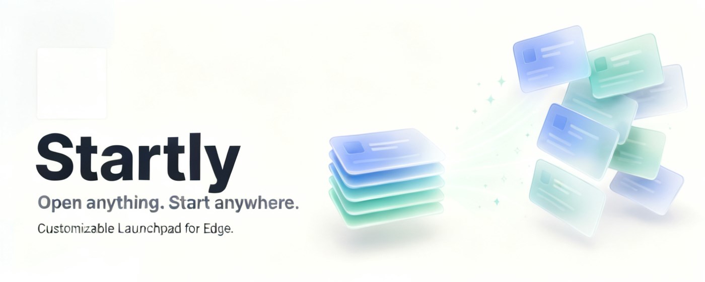 Startly - Grid-Driven New Tab