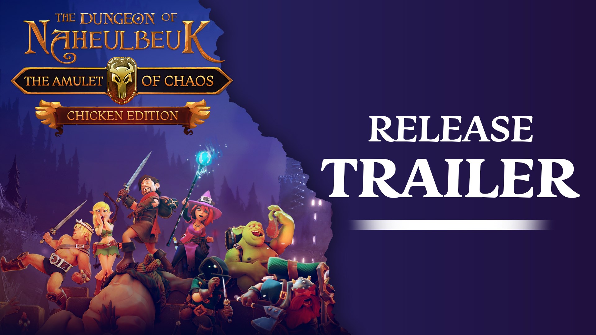 The Dungeon of Naheulbeuk - Release Trailer - EN