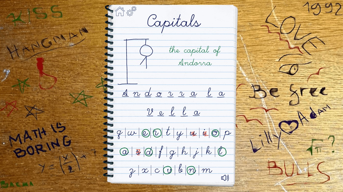 #3. Old School Paper Hangman (Windows) 由: VyD