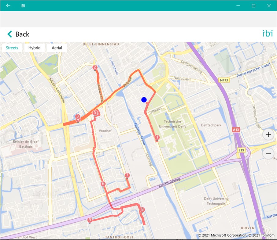 #5. IBI - the optimal route planner (Windows) 由: First Element