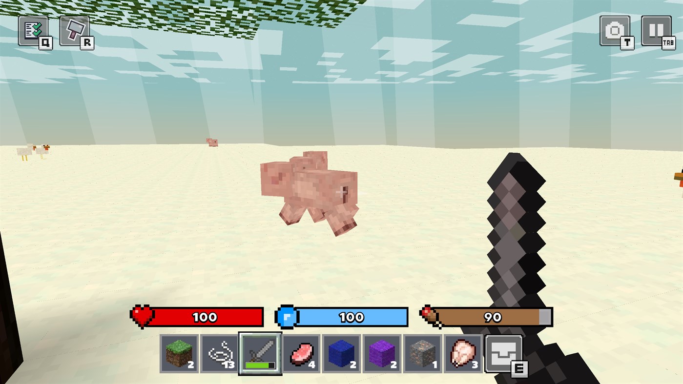 #3. Block Craft Pixel Worlds (Windows) By: CABA Game Studios