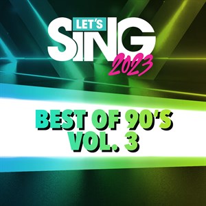 Let's Sing 2023 Best of 90's Vol. 3 Song Pack cover image