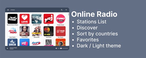 Online Radio marquee promo image