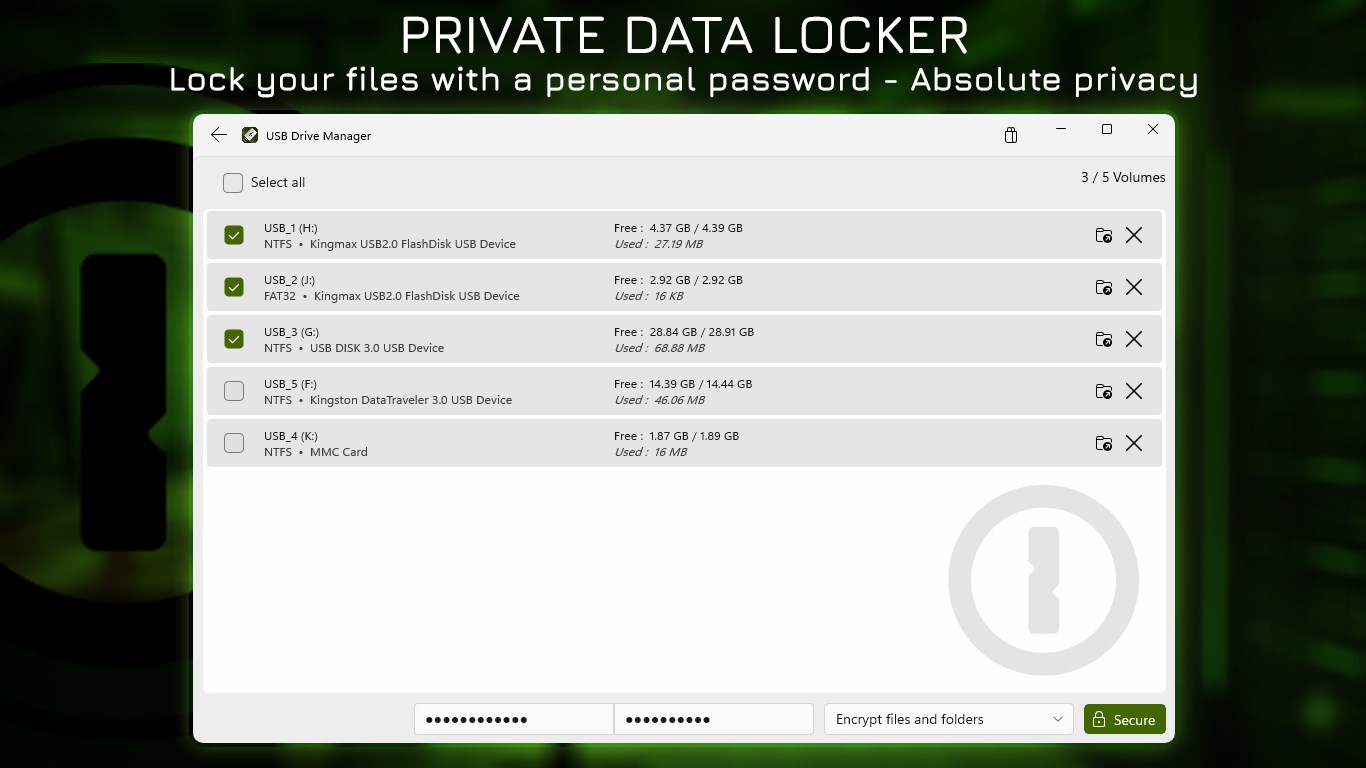 USB Drive Manager: Batch Copy, Repair & Protect screenshot