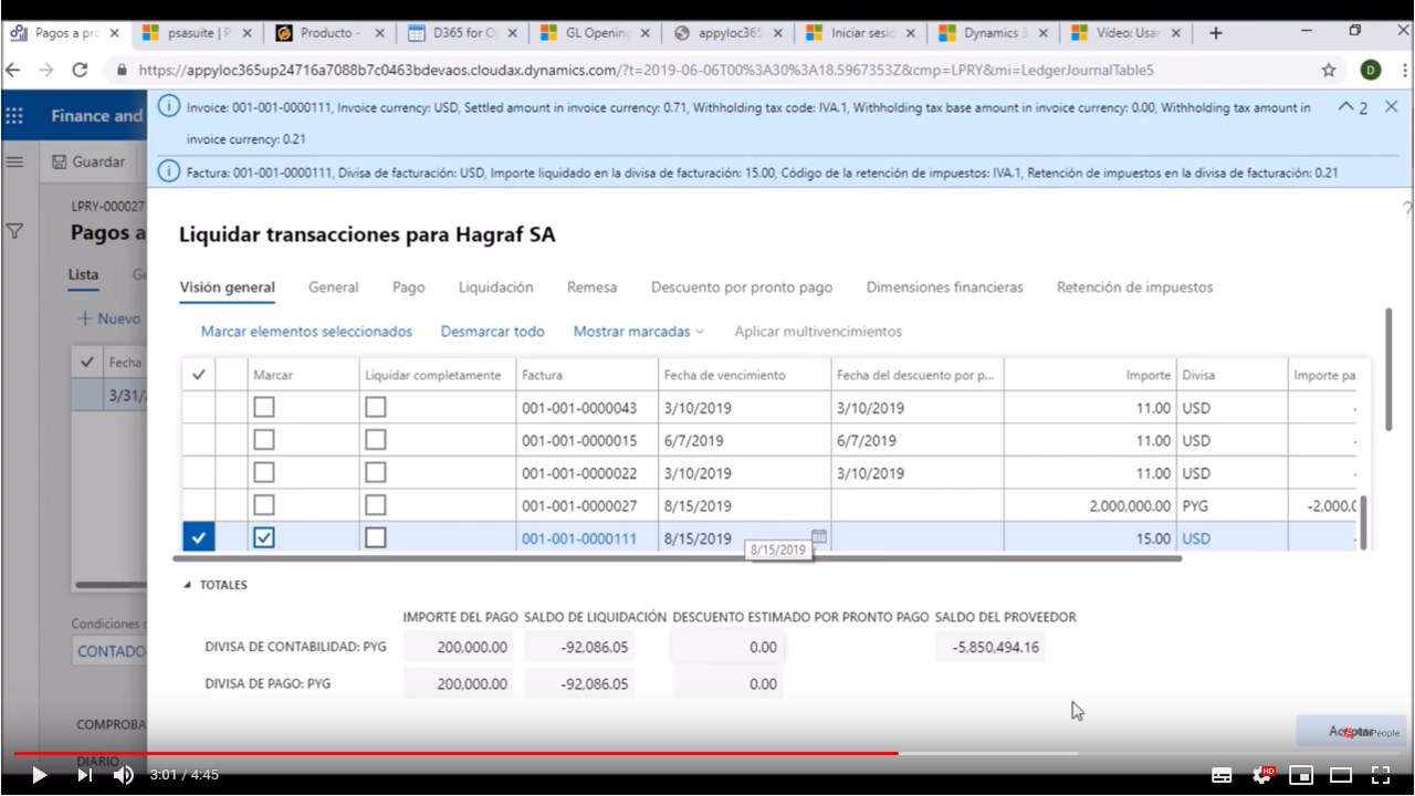 Snapshot 4 of Paraguay Localization Pack