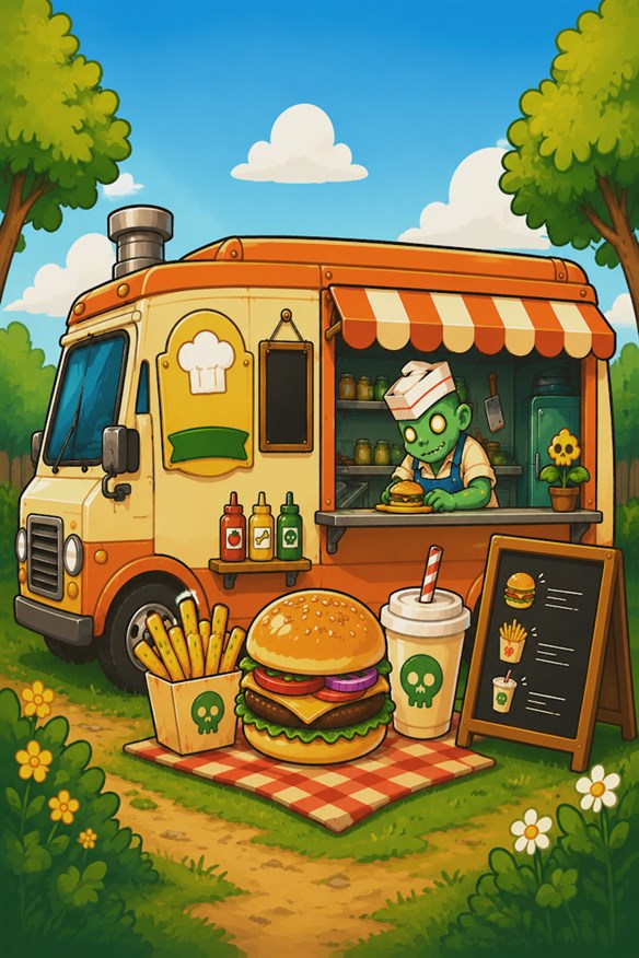Food Truck Simulator Z Xbox Series X|S and Xbox One cover art