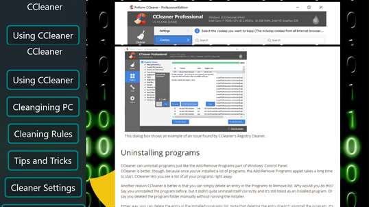 CCleaner User Guide for PC screenshot 4
