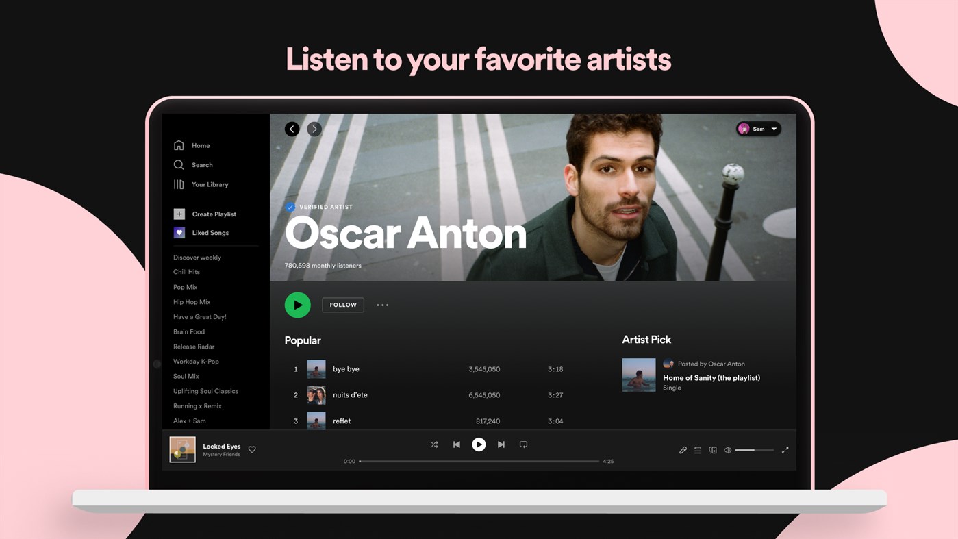 #5. Spotify - Music and Podcasts (Windows) Ved: Spotify AB