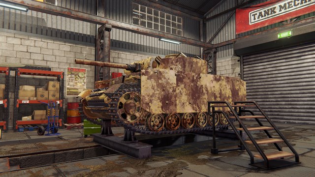 Tank Mechanic Simulator - Reinforced screenshot 3