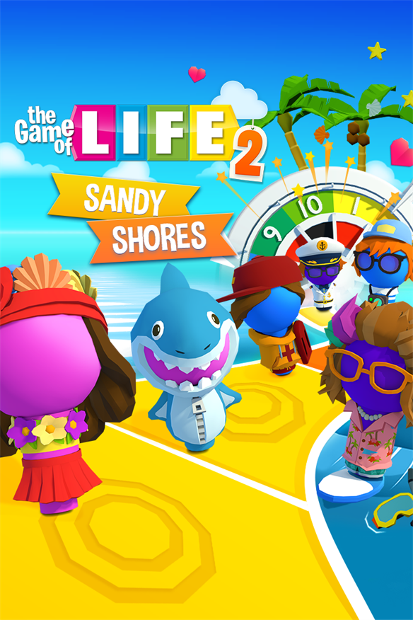 The Game of Life 2 - Sandy Shores World Xbox Series X|S and Xbox One cover art