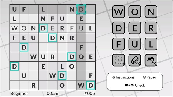 Word Sudoku by POWGI — 1