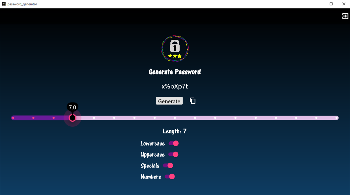 #3. Password Generator PassGen+ (Windows) 由: Michelle007