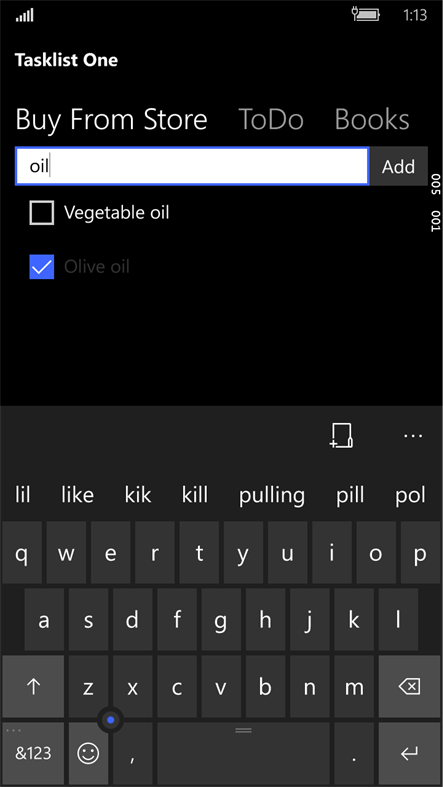 #3. Tasklist One (Windows) Podle: Marius C