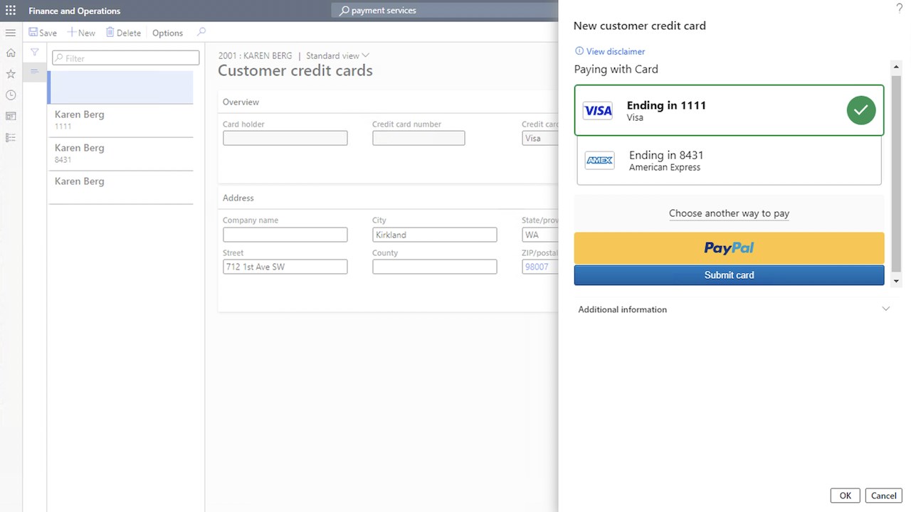 Snapshot 1 of Braintree payment connector