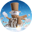 Snowman Wallpaper New Tab icon