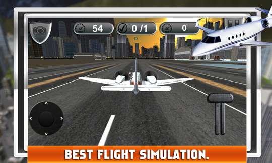 Airplane Real Pilot Simulator screenshot 1
