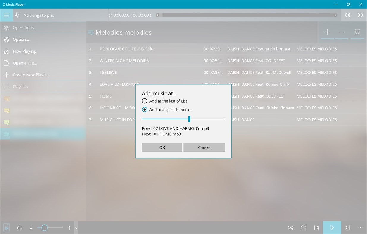 #3. Z Music Player (Windows) 由: bibohlog