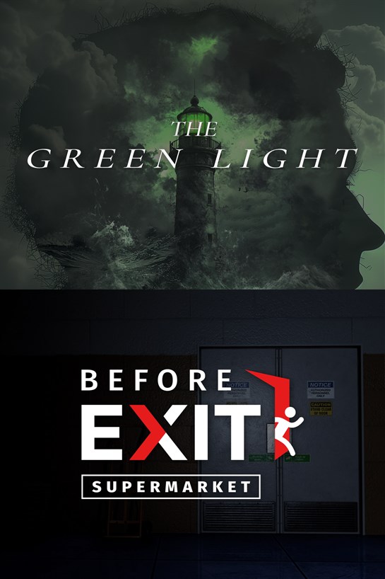 Box shot of The Green Light + Before Exit: Supermarket