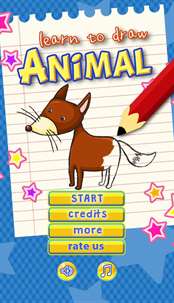 Learn to draw animal screenshot 1