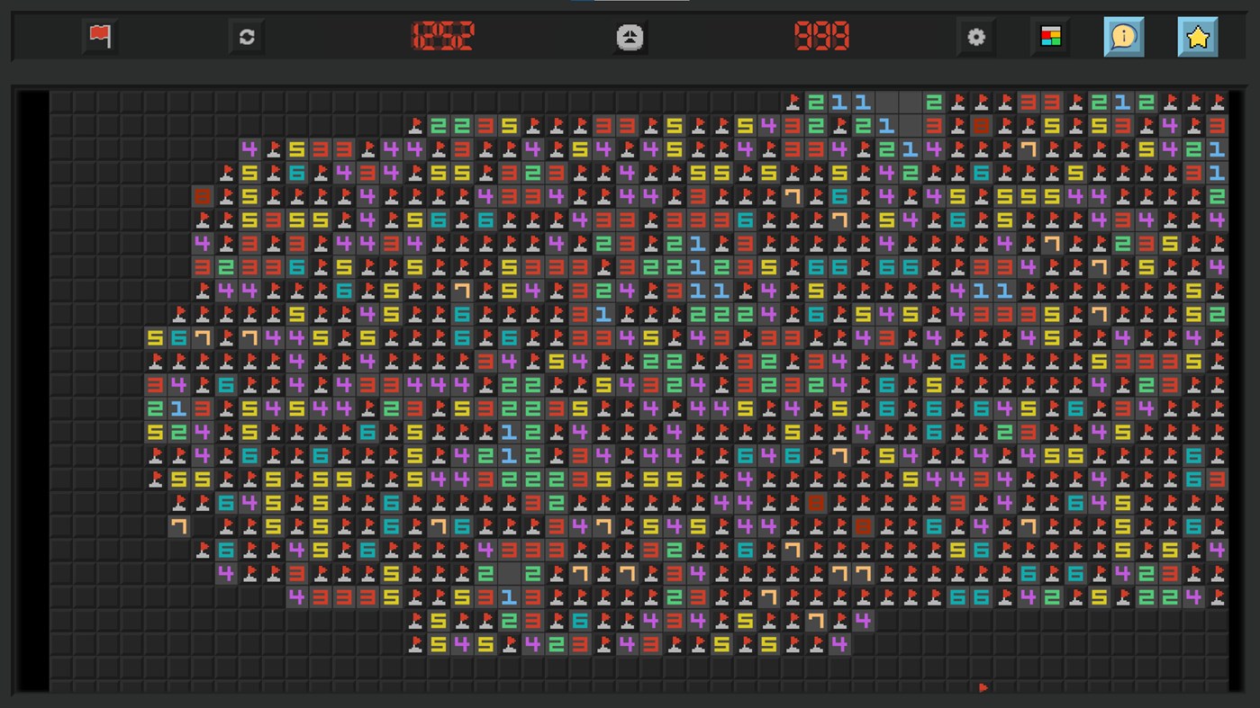 #3. Minefield Extreme (Windows) 由: PandaSoftwares