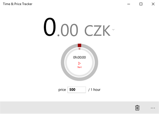 Time & Price Tracker screenshot 1