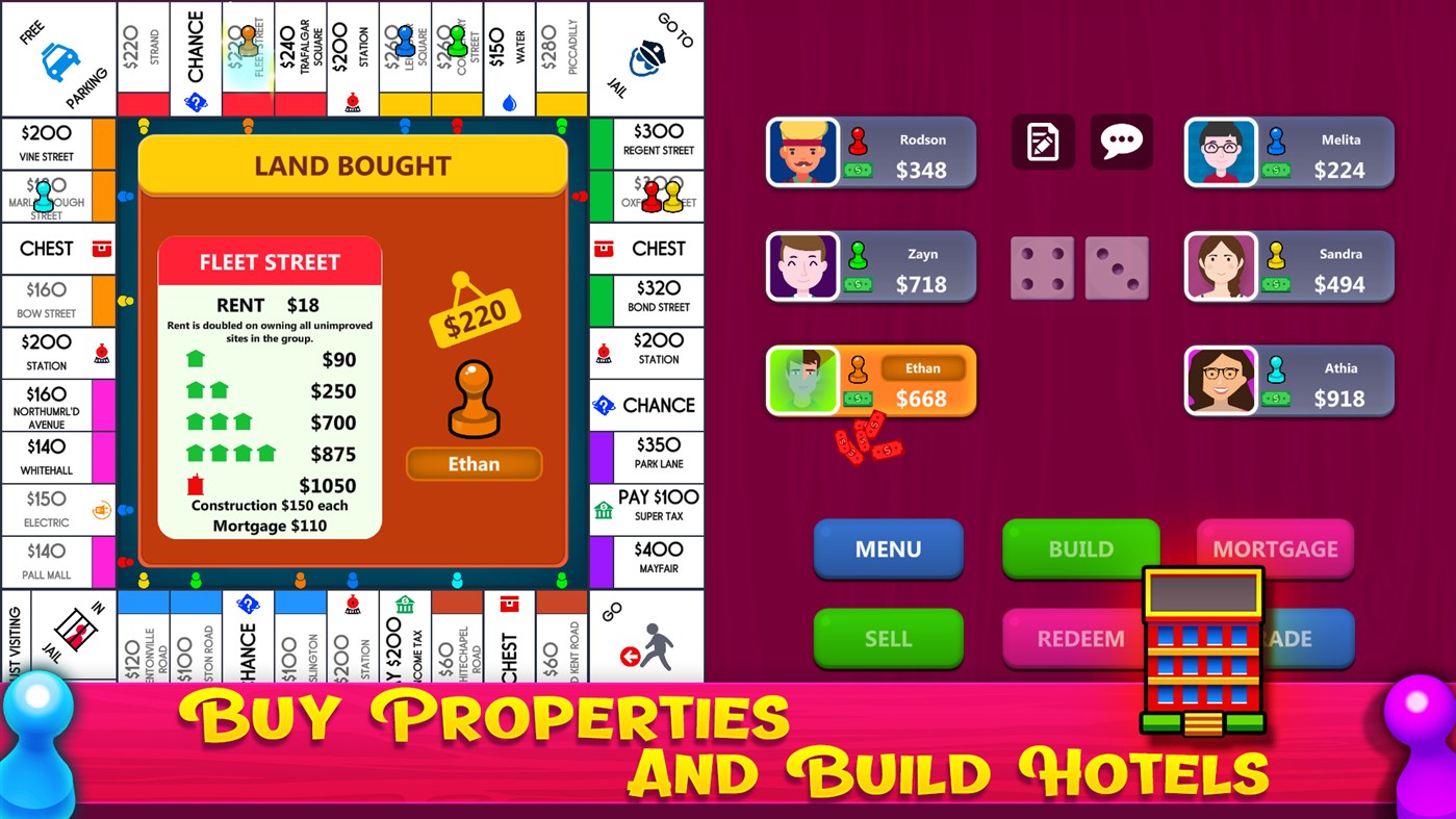 #3. Monopoly Game (Windows) 게시자: Pocket Game Card lab