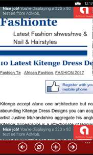 Kitenge Fashions Style screenshot 1