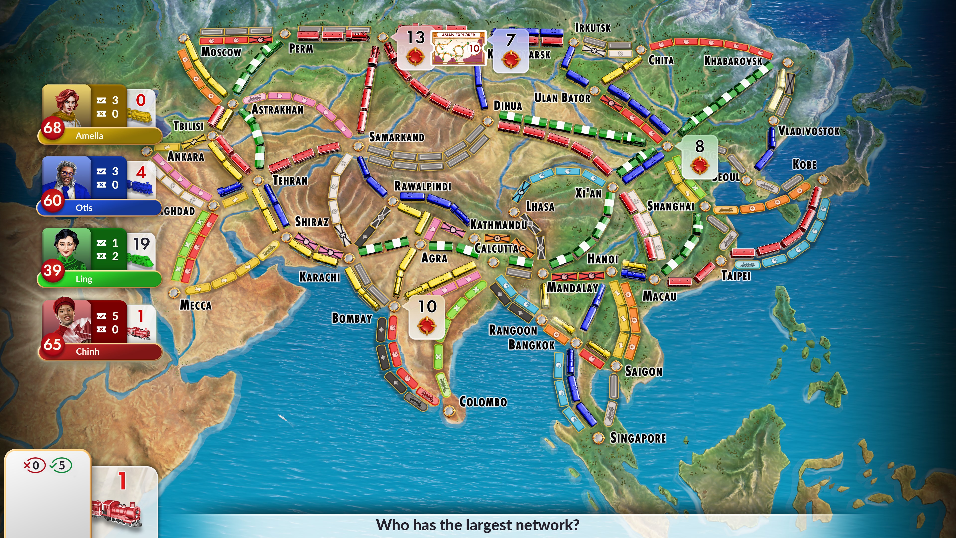 Ticket to Ride: Legendary Asia