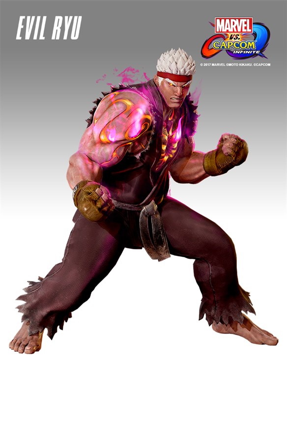 Marvel vs. Capcom: Infinite - Evil Ryu Costume Xbox Series X|S and Xbox One cover art
