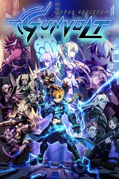 Cover poster for Azure Striker GUNVOLT