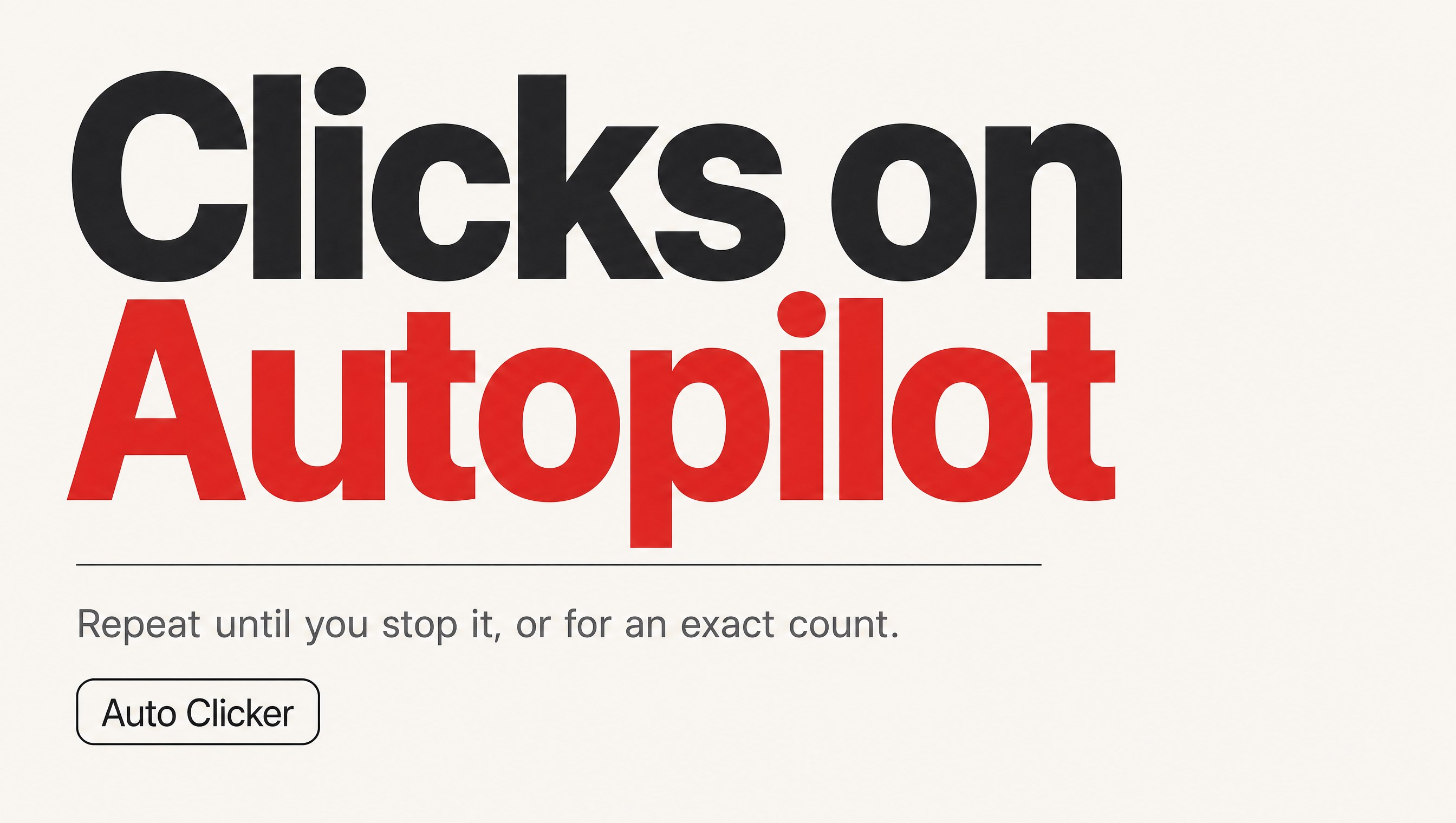 Auto Clicker - Auto Presser & Key Clicker screenshot