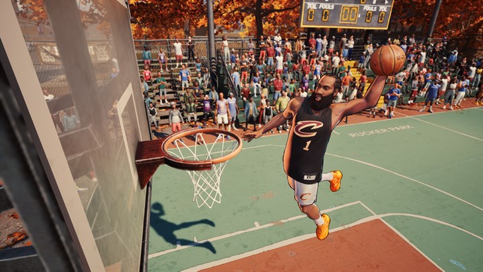 NBA THE RUN — скриншот 9