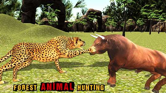 Wild African Cheetah Simulator 3D - Animal Hunting screenshot 4