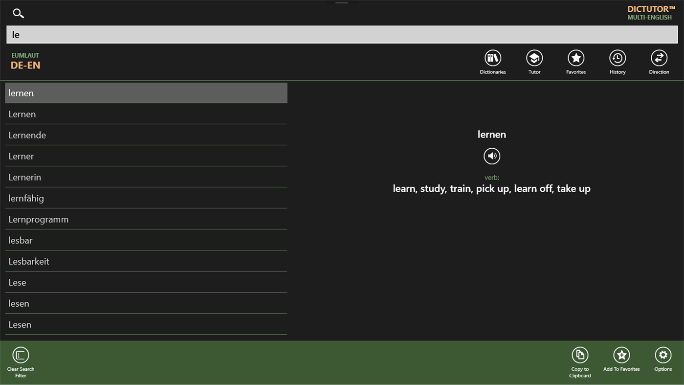 #3. Dictutor MULTI-EN (Windows) 由: M. Belov