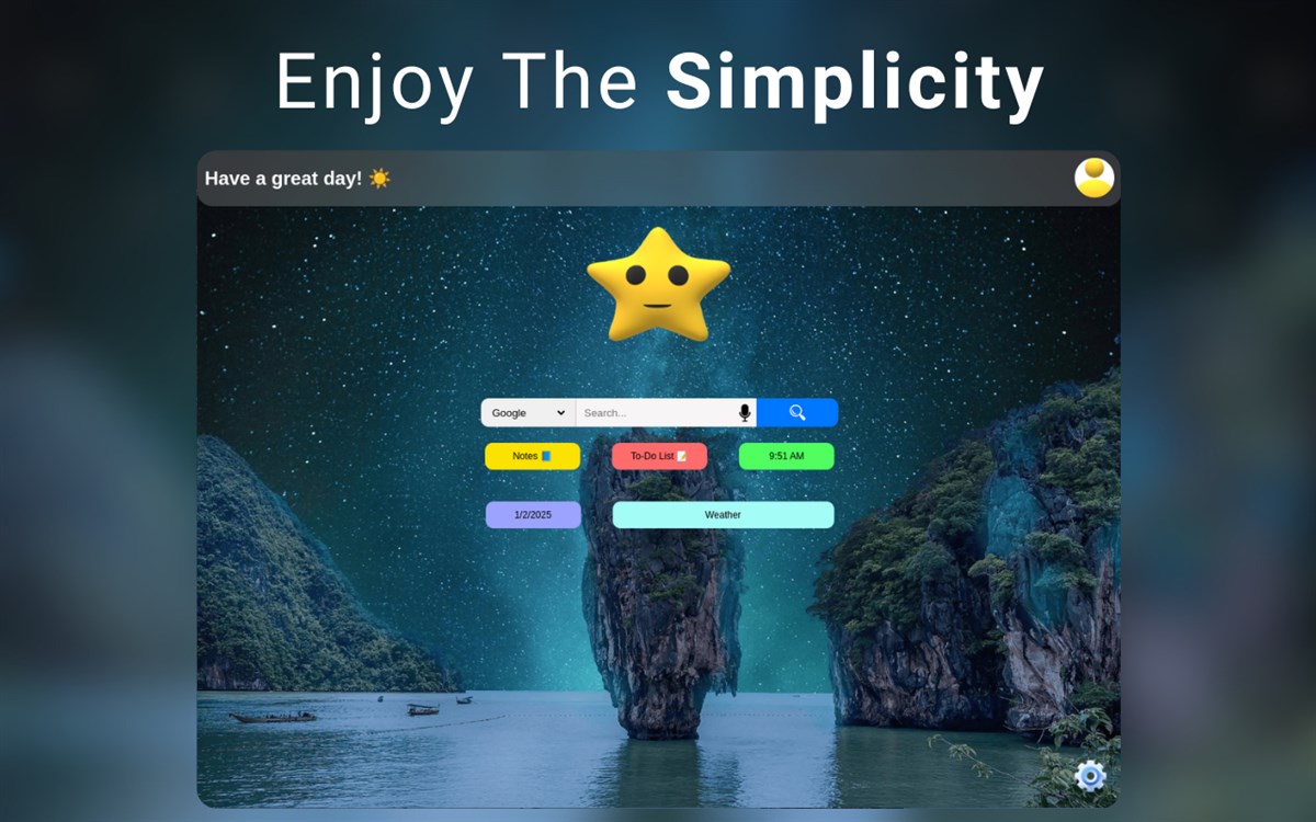 Star New Tab