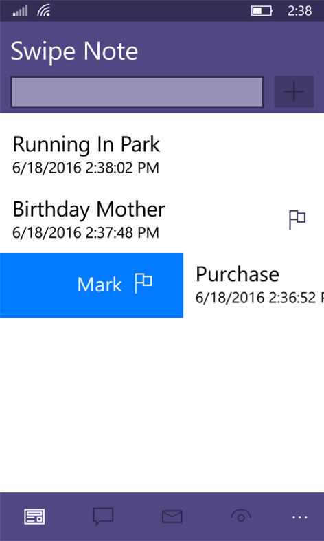 #2. Swipe Note (Windows) di: WGP Apps