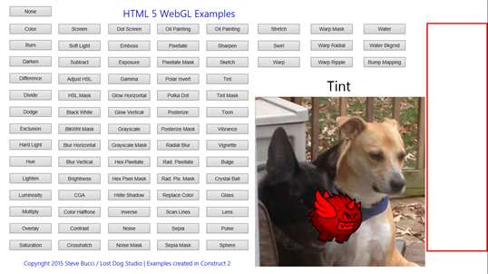 WebGL Examples screenshot 1