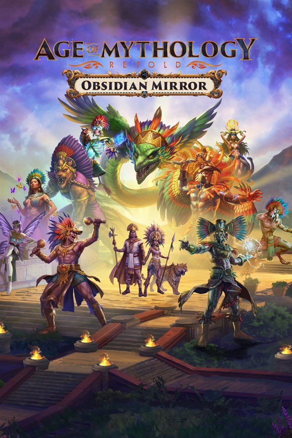 Age of Mythology: Retold - Obsidian Mirror Xbox Series X|S and Xbox One cover art