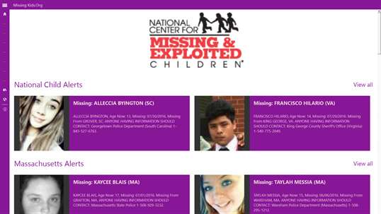 Missing Kids.org screenshot 5