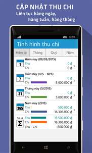 Sổ Thu Chi MISA screenshot 4