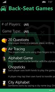 Back-Seat Games screenshot 1