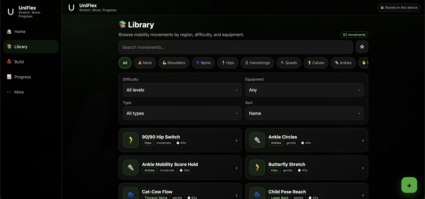 #2. UniFlex (Windows) By: Sirega