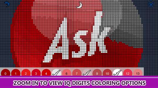 Internet Logo Color By Number: Pixel Art, Search Icons Coloring Book screenshot 4