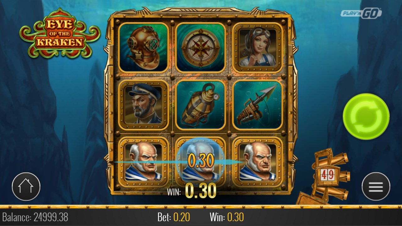 Kraken slot machine game