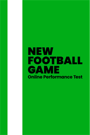 New Football Game Online Performance Test