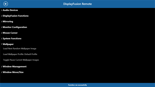 DisplayFusion Remote screenshot 4