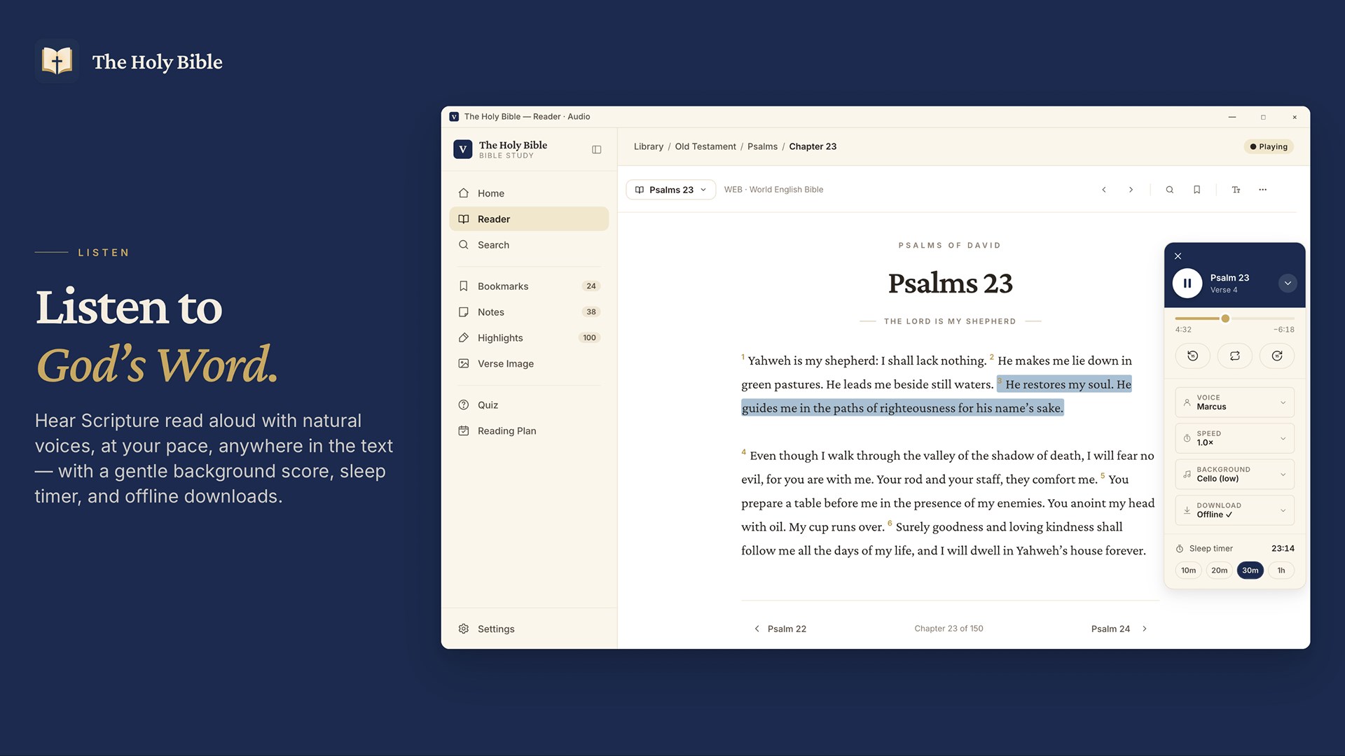 Holy Bible - KJV Study screenshot